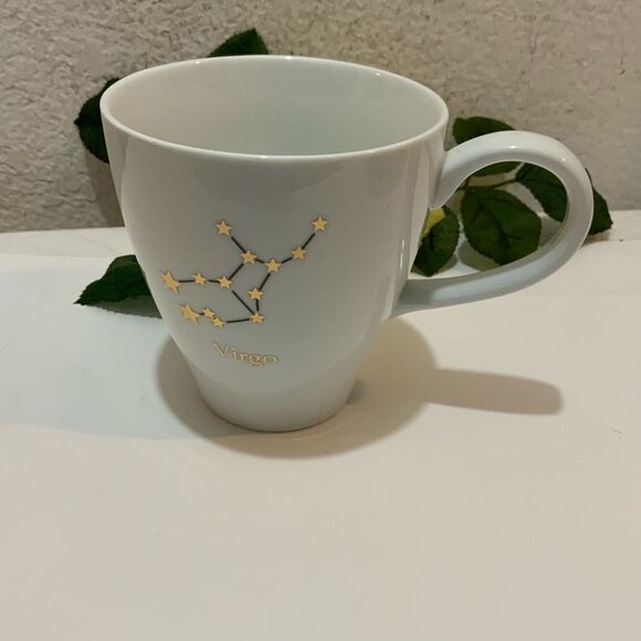 Nice VIRGO Large WORLD MARKET Zodiac Sign Coffee Mug Rare MINTY G2 - Picture 2 of 6